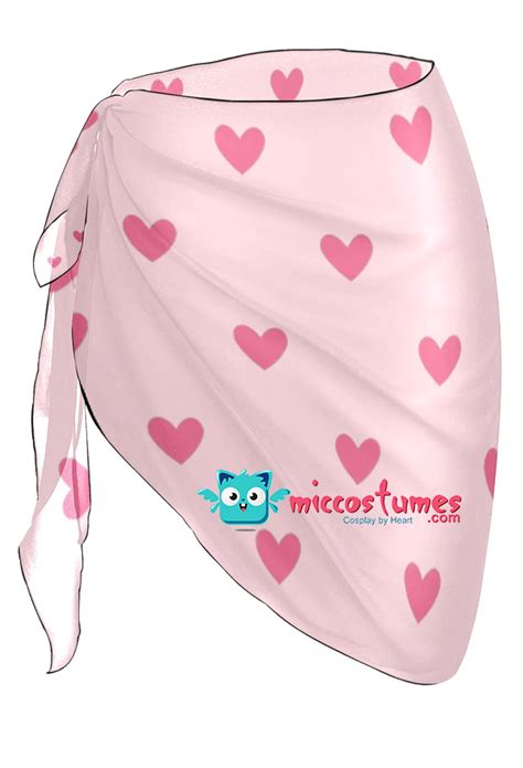 Pink Herz Strand Wrap Sarong Bikini Vertuschung Chiffon Wickelröcke