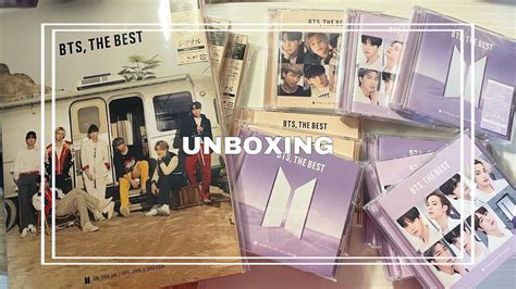 Bts The Best Unboxing Youtube