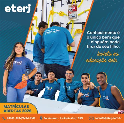 Escola Tecnica No Rio De Janeiro - ETERJ - Escola Técnica do Rio de Janeiro