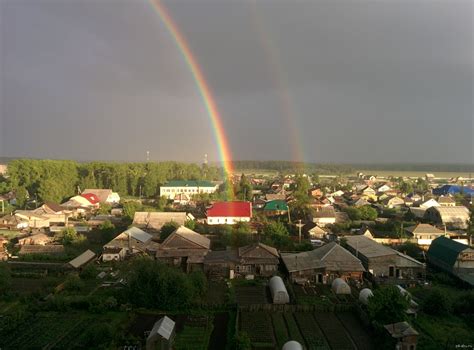 Сегодняшняя радуга | Пикабу