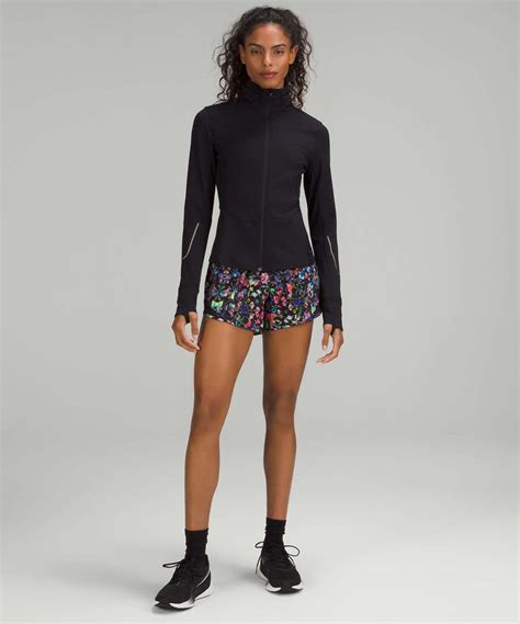 Lululemon Hotty Hot Low Rise Lined Short 4 Flowerscope Black Multi Black Lulu Fanatics
