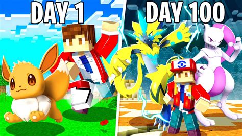 I Spent Days In Minecraft Pixelmon The Champions Path Youtube