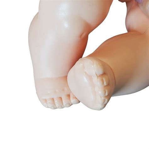 Vintage Playmates Baby Doll Girl Blonde Jointed Blue Eyes Hong Kong 12 5 Etsy