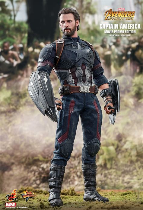 Avengers Infinity War Captain America Movie Promo Edition Hot Toys