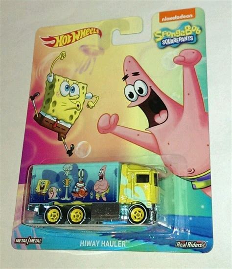 New Hot Wheels Set Of Spongebob Squarepants Characters Pop Culture Vehicles
