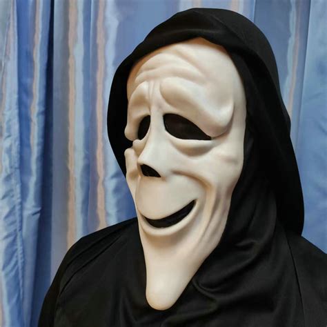 Adult Scream Ghost Face Horror Halloween Mask For Cosplay And Costumes Free