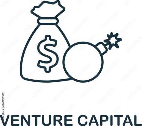 Venture Capital Icon Monochrome Simple Investments Icon For Templates