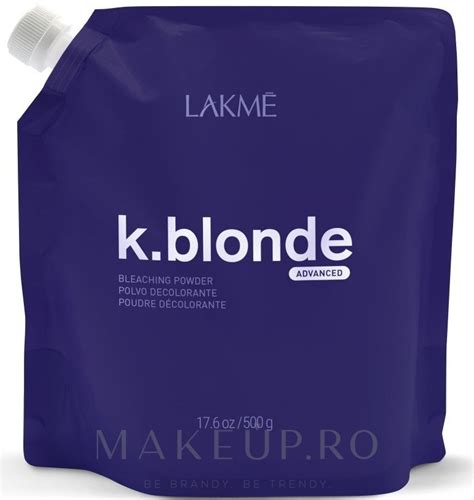 Lakme K Blonde Advanced Bleaching Powder Pudr Pentru Iluminarea P Rului Makeup Ro