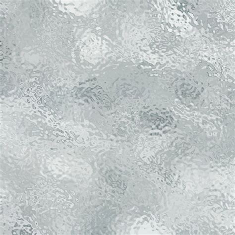 Matte White Frosted Glass Blur Effect Stained Glass Decorative Background Vector Foil Texture