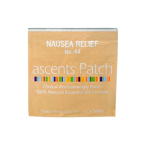 Nausea Patches Essential Oils Mri Aromatherapy Patch