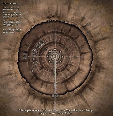 Crater City Template | Inkarnate - Create Fantasy Maps Online