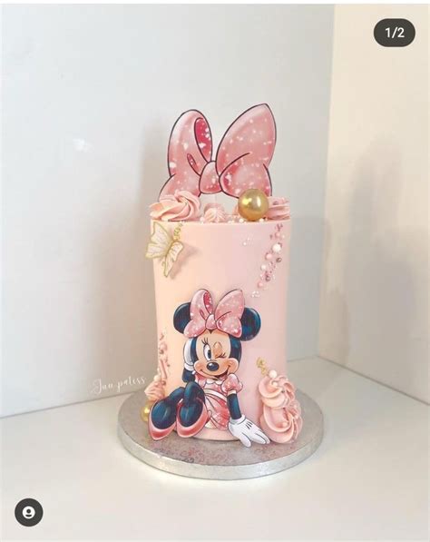 Minnie Mouse Buttercream Cake Artofit