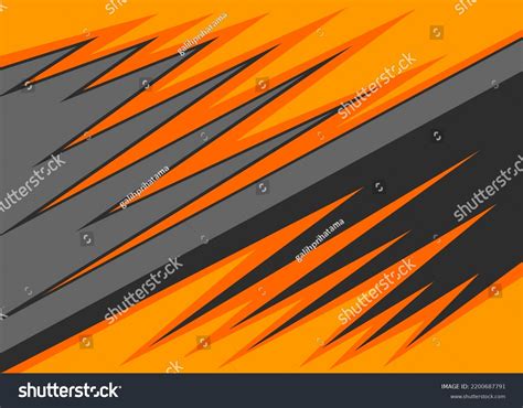 Simple Background Gradient Spikes Jagged Pattern Stock Vector Royalty