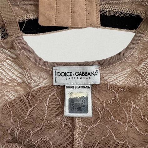 Nude Pink Lace Dolce And Gabbana Cami Top Very Depop