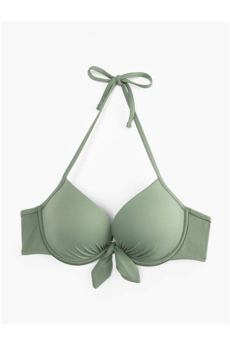 Koton Fiyonk Detaylı Dolgulu Destekli Push Up Bikini Üstü Fiyatı Yorumları
