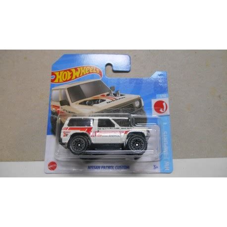 NISSAN PATROL CUSTOM WHITE HILL CLIMB RACE TEAM J IMPORTS HOT WHEELS BCN STOCK CARS