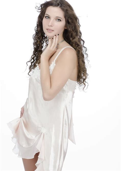 Clothes Off Stock Photo Image Of Lady Long Eyes Blonde