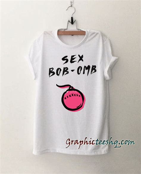 Sex Bob Omb Pink Tee Shirt For Adult Men And Women It Feels Soft And Lightweight