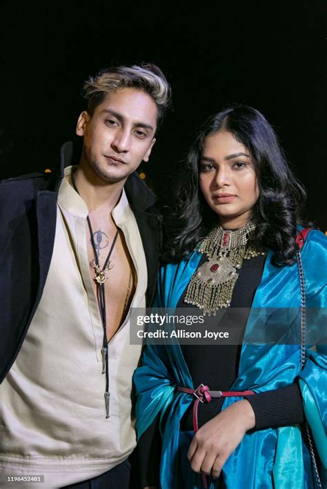 A guest is photographed during TRESemmé Bangladesh Fashion Week on