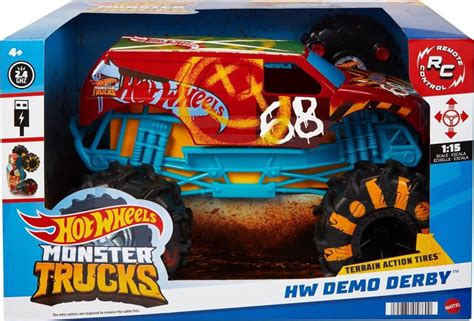 Машинка Хот Вілс Форд Монстр Трак на пульті керування Hot Wheels RC