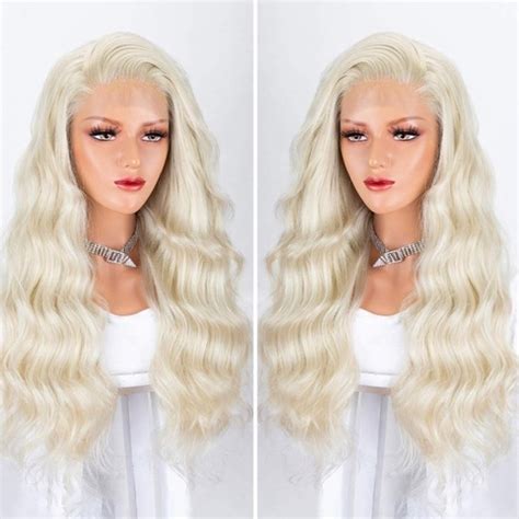 Accessories Pale Blonde Wavy Lace Front Wig Nwt Poshmark