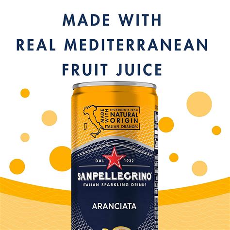 Sanpellegrino Italian Sparkling Drink Aranciata Sparkling Orange