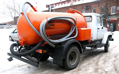 Как работает ассенизаторская машина?