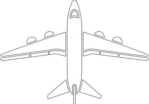 Aircraft Outline Drawing Vector Art Icons And Graphics For Free Download