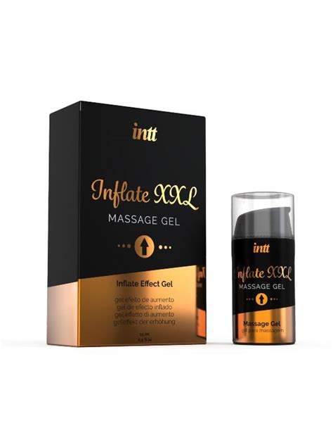 Gel pour pénis Inflate XXL INTT Aphrodisiaque Augmenter la taille du ...