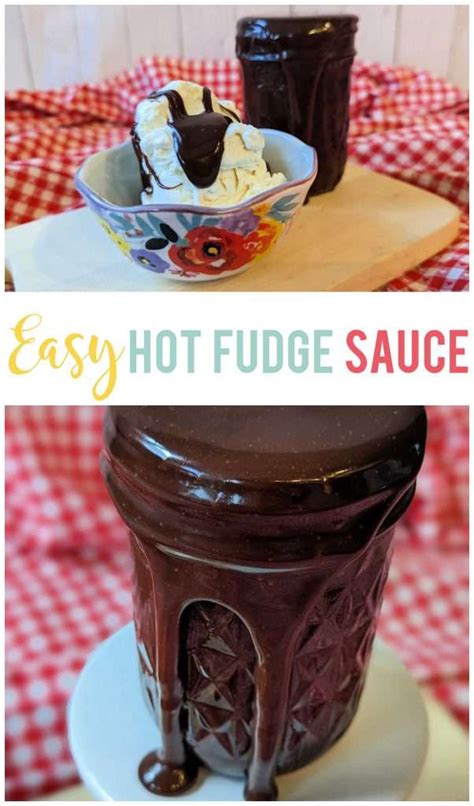 Super Easy Hot Fudge Sauce Sunshine And Munchkins