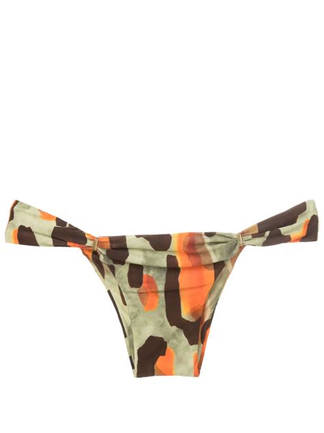 Lenny Niemeyer Bikini Bottom Caju Multicolor Farfetch Mx