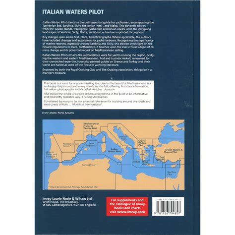 Italian Waters Pilot Rod Heikell Lucinda Heikell