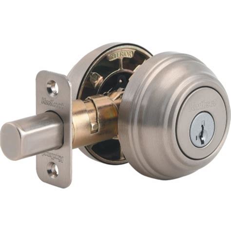 Kwikset Signature Series Satin Nickel Double Cylinder Deadbolt With Smartkey 1 Smiths Food