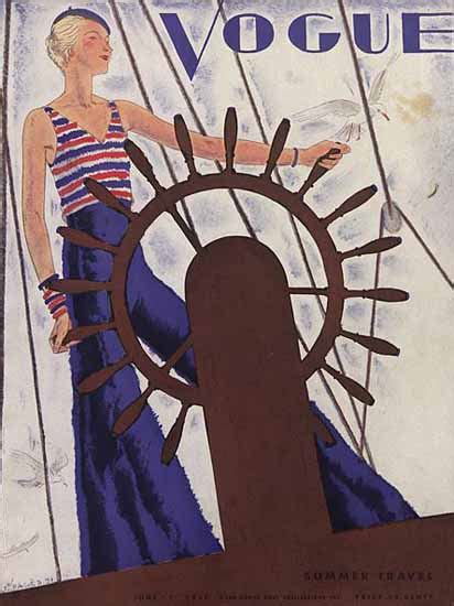 Jean Pages Vogue Cover 1931 06 01 Copyright Sex Appeal Mad Men Art Vintage Ad Art Collection