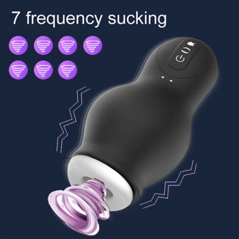 Male Masturbators Automatic Handsfree Pussy Stroker Cup Sex Toys Masterbater Men EBay