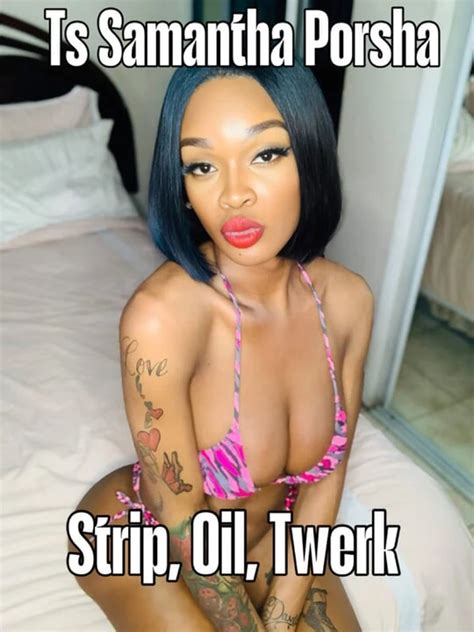 Ts Samantha Oils Up And Strips Down American Shemale Big Ass Porn Xhamster