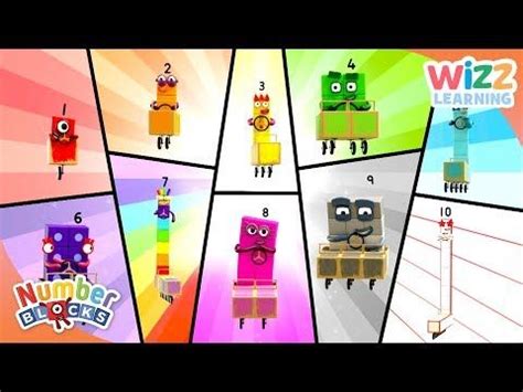 Numberblocks Racing Around Number Land Learn To Count Wizz