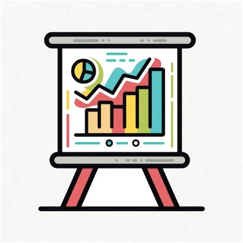 Premium Vector | Colorful business growth chart