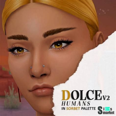 Глаза Dolce V2 Nondefault для Симс 4 для Симс 4 Скачать мод