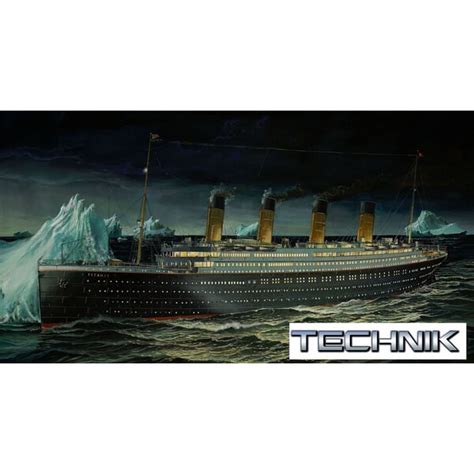 Maqueta Revell Rms Titanic Technik