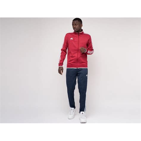 Спортивный костюм Adidas цвет красный купить по скидке за 3990 рублей в ...