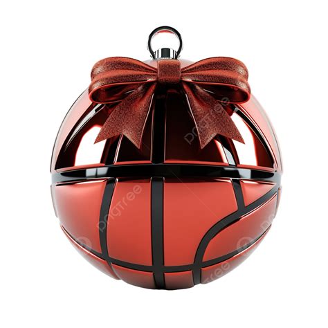 Basketball Christmas Ball Christmas Ball Basketball Png Transparent