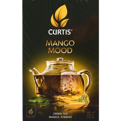 Чай зеленый «Curtis» Mango Mood, 100 г купить в Минске: недорого в ...