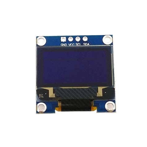 OLED Display I2C 4 Pin 0.96″ - Unsoldered | Makers Electronics