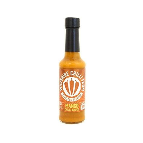 Amazon Wiltshire Chilli Farm Mango Chilli Hot Sauce Ml Grocery Gourmet Food
