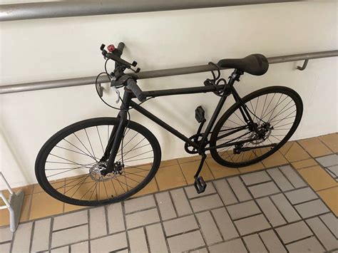 Bicycle Without Gears Black Color Sports Equipment Bicycles And Parts