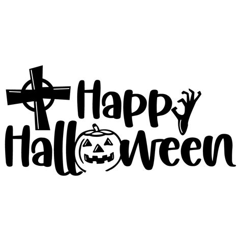 Free SVG Files SVG PNG DXF EPS Quote Happy Halloween