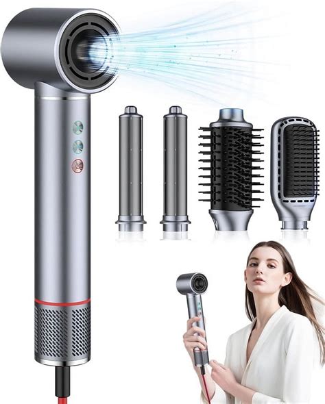 In High Speed Hot Air Styler RPM Hair Dryer Air Styling System Hot Air Brush Wrap