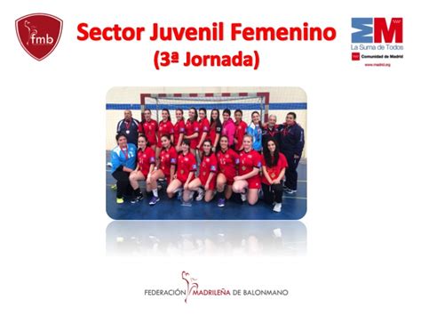 Sector Juvenil Femenino Jornada Fmbm