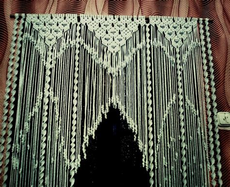 Шторы макраме: как пошить своими руками занавески для окон и дверей, схемы